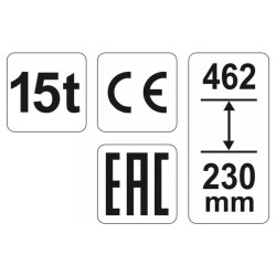 YATO Hidraulikus emelő 15t (YT-17006) YATO Hidraulikus emelő 15t (YT-17006)