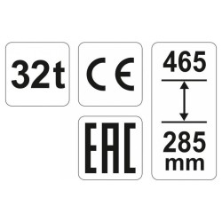 YATO Hidraulikus emelő 32t (YT-17008) YATO Hidraulikus emelő 32t (YT-17008)