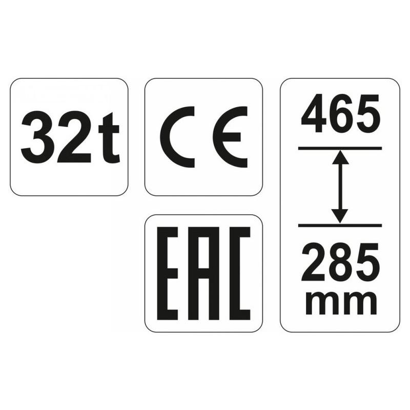 YATO Hidraulikus emelő 32t (YT-17008)