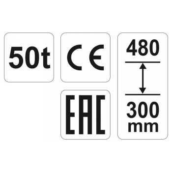YATO Hidraulikus emelő 50t (YT-17009)