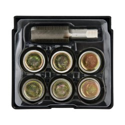 YATO Olajleeresztő csavar menetjavító készlet 7 részes M20x1,5 mm (YT-17574)