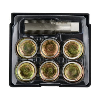 YATO Olajleeresztő csavar menetjavító készlet 7 részes M22x1,5 mm (YT-17575) YATO Olajleeresztő csavar menetjavító készlet 7 részes M22x1,5 mm (YT-17575)