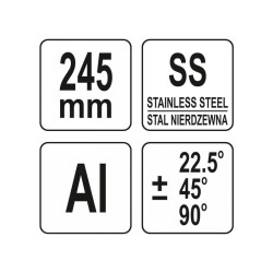 YATO Gérvágó olló állítható szögek 245 mm (YT-18960) YATO Gérvágó olló állítható szögek 245 mm (YT-18960)