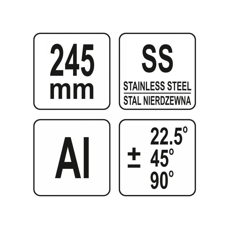 YATO Gérvágó olló állítható szögek 245 mm (YT-18960)