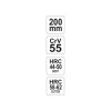 YATO Rádiófogó hajlított 200 mm CrV55 (YT-1946)