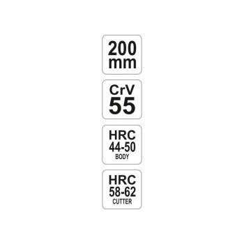 YATO Rádiófogó hajlított 200 mm CrV55 (YT-1946)