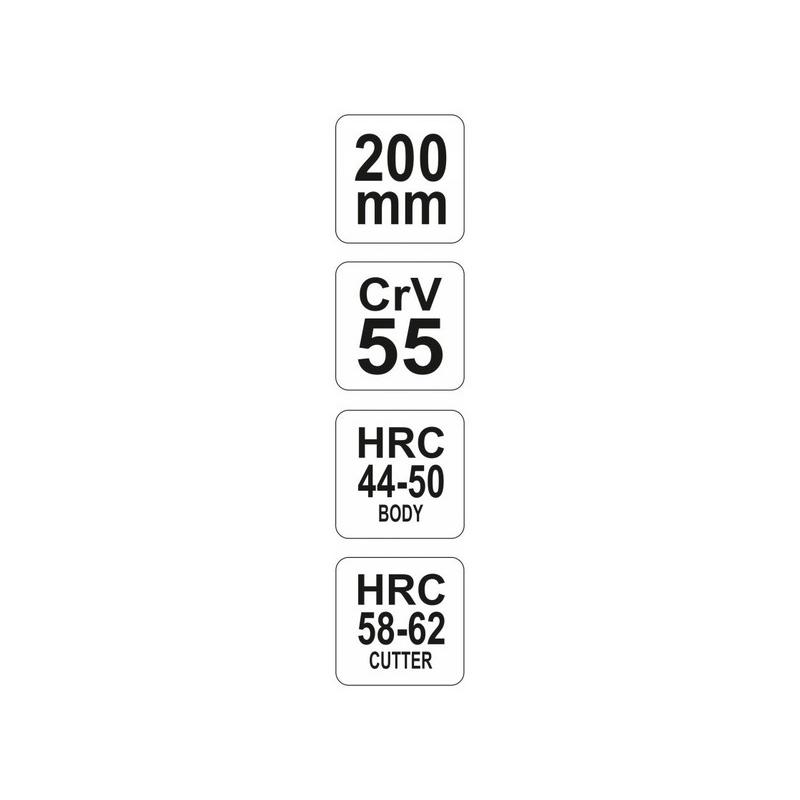 YATO Rádiófogó hajlított 200 mm CrV55 (YT-1946)