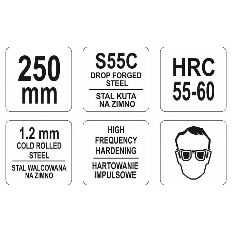 YATO Lemezvágó olló 250 mm egyenes (YT-1964)