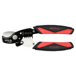 YATO Kábelvágó és blankoló fogó 170 mm/10,5 mm/1,6-3,2 mm2 (YT-19691)