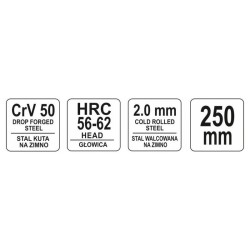 YATO Rabitz fogó 250 mm (YT-2056)