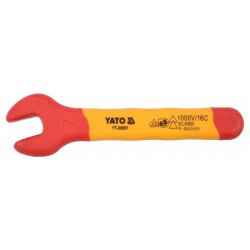 YATO Villáskulcs 7 mm / 90 mm 1000 V-ig szigetelt CrV (YT-20951)