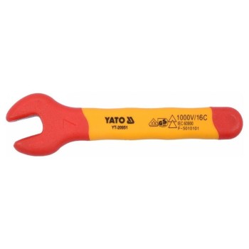YATO Villáskulcs 7 mm / 90 mm 1000 V-ig szigetelt CrV (YT-20951)