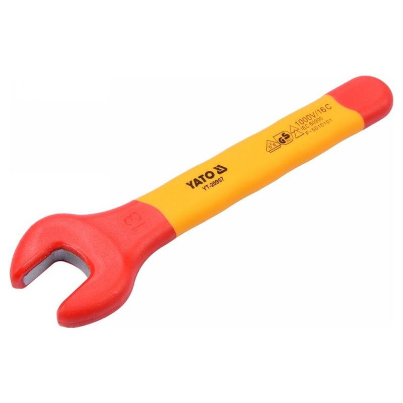 YATO Villáskulcs 13 mm / 135 mm 1000 V-ig szigetelt CrV (YT-20957)