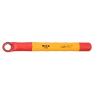 YATO Hajlított csillagkulcs 12 mm / 190 mm 1000 V-ig szigetelt CrV (YT-20986) YATO Hajlított csillagkulcs 12 mm / 190 mm 1000 V-ig szigetelt CrV (YT-20986)