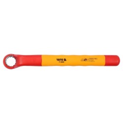 YATO Hajlított csillagkulcs 15 mm / 205 mm 1000 V-ig szigetelt CrV (YT-20989) YATO Hajlított csillagkulcs 15 mm / 205 mm 1000 V-ig szigetelt CrV (YT-20989)