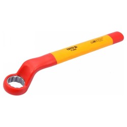 YATO Hajlított csillagkulcs 22 mm / 245 mm 1000 V-ig szigetelt CrV (YT-20995) YATO Hajlított csillagkulcs 22 mm / 245 mm 1000 V-ig szigetelt CrV (YT-20995)