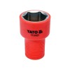 YATO Szigetelt dugókulcs 3/8' 21 mm 1000 V CrV (YT-21021)