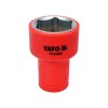 YATO Szigetelt dugókulcs 3/8' 22 mm 1000 V CrV (YT-21022)