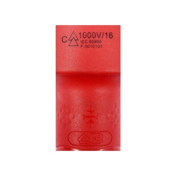 YATO Szigetelt dugókulcs 3/8' 22 mm 1000 V CrV (YT-21022) YATO Szigetelt dugókulcs 3/8' 22 mm 1000 V CrV (YT-21022)