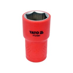 YATO Szigetelt dugókulcs 1/2' 21 mm 1000 V CrV (YT-21041)