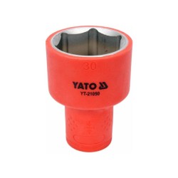 YATO Szigetelt dugókulcs 1/2' 30 mm 1000 V CrV (YT-21050)