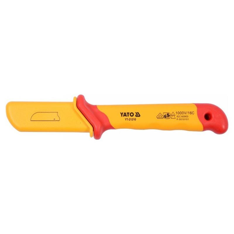 YATO Kábelvágó kés 50 x 180 mm 1000 V-ig szigetelt (YT-21210)
