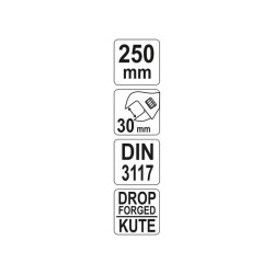 YATO Állítható villáskulcs 0-29 / 250 mm (YT-21652)