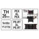 YATO Krimpelő betét YT-21750 krimpelőhöz TH-típus 26 mm (YT-21754) YATO Krimpelő betét YT-21750 krimpelőhöz TH-típus 26 mm (YT-21754)