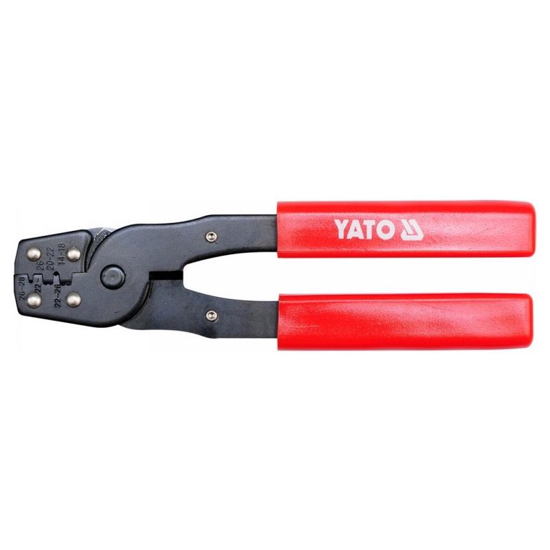 YATO Krimpelő fogó 180 mm/0,08-2,0 mm (YT-2255)