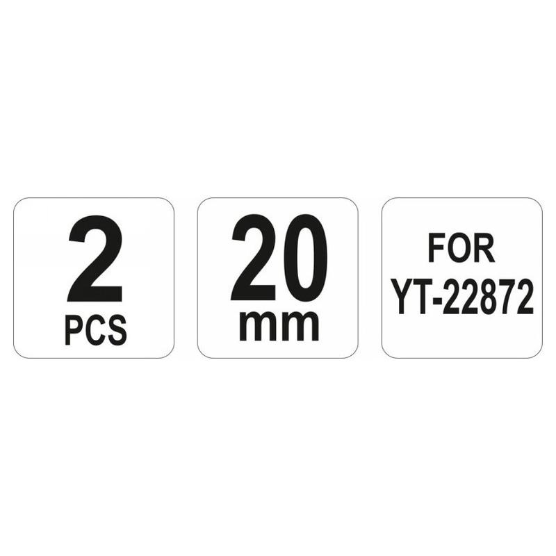 YATO Pótél hidraulikus betonvas vágóhoz YT-22872 (2 db/cs) (YT-22875)