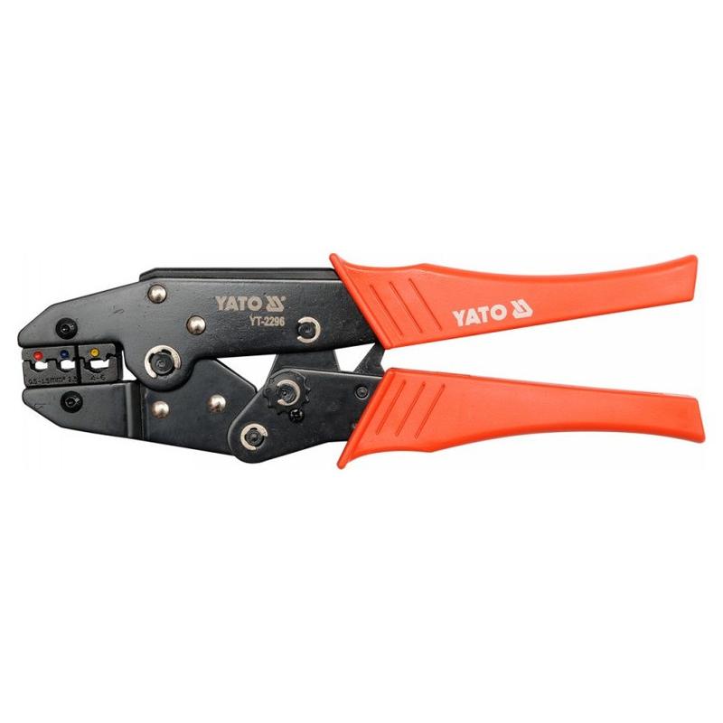 YATO Krimpelő fogó 230 mm/0,5-6,0 mm2 (YT-2296) YATO Krimpelő fogó 230 mm/0,5-6,0 mm2 (YT-2296)