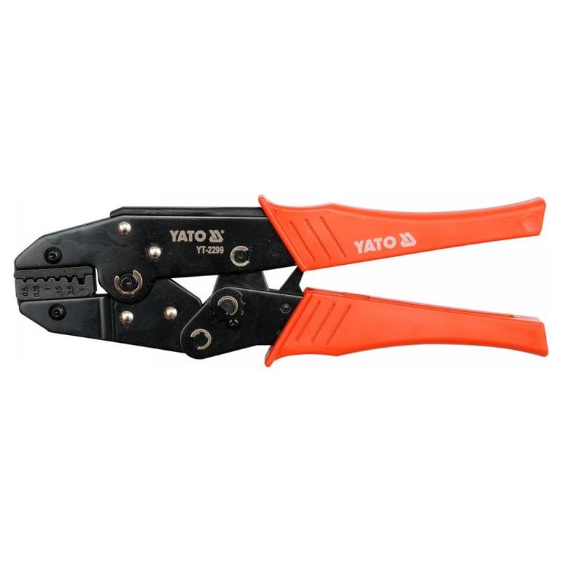YATO Krimpelő fogó 230 mm/0,5-4,0 mm2 (YT-2299) YATO Krimpelő fogó 230 mm/0,5-4,0 mm2 (YT-2299)
