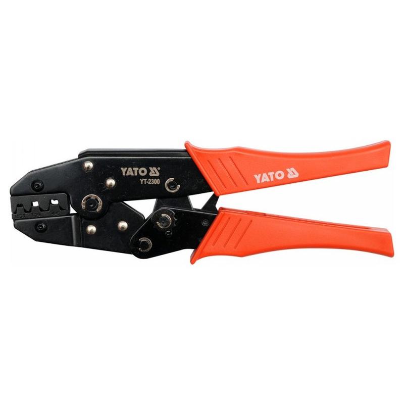 YATO Krimpelő fogó 230 mm/0,5-6,0 mm2 (YT-2300)