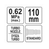 YATO Pneumatikus lefúvató pisztoly turbó 110mm (YT-23723)
