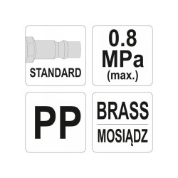 YATO Lefúvató pisztoly hosszú szárral 110 mm (YT-23731)