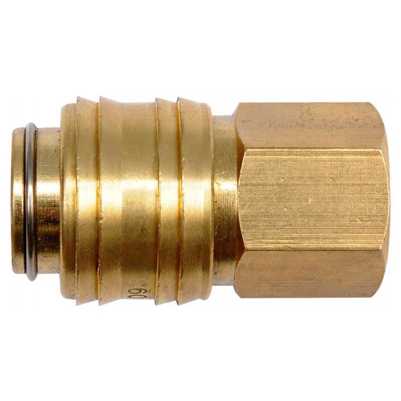 YATO Pneumatikus gyorscsatlakozó 1/4' x 3/8' sárgaréz (YT-24093) YATO Pneumatikus gyorscsatlakozó 1/4' x 3/8' sárgaréz (YT-24093)