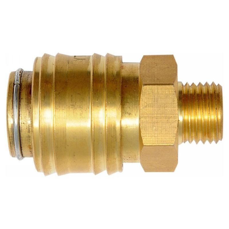 YATO Pneumatikus gyorscsatlakozó 1/4' sárgaréz (YT-24094)
