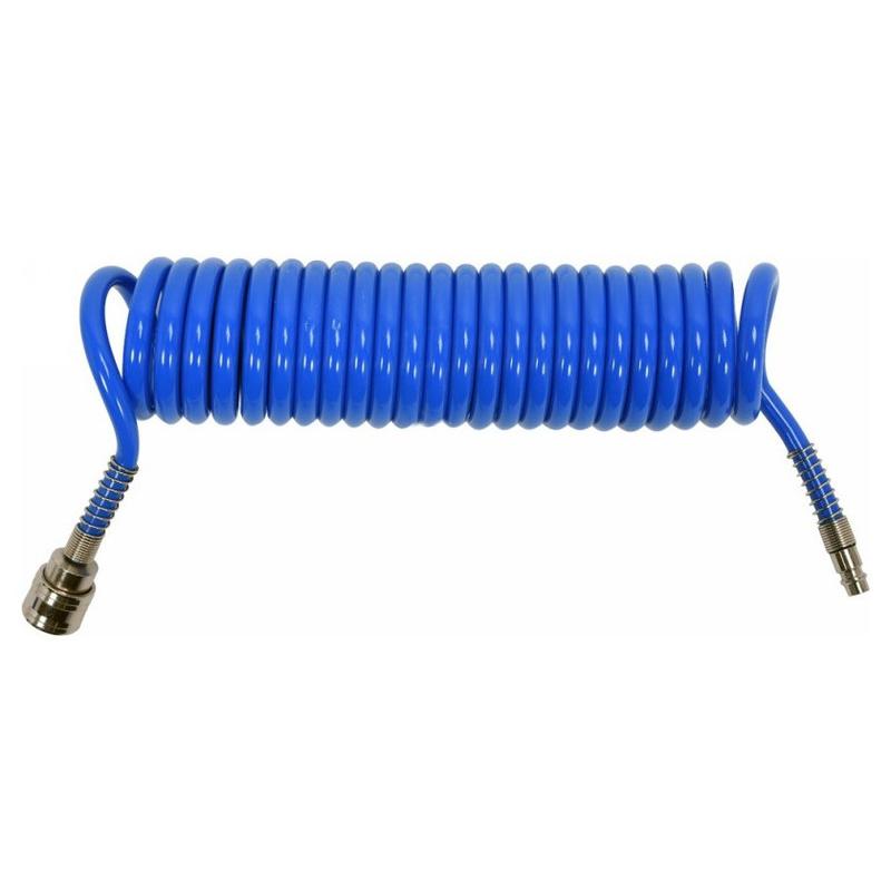 YATO Pneumatikus tömlő (spirál) gyorscsatlakozóval 6,5 x 10 mm x 5 m (YT-24204) YATO Pneumatikus tömlő (spirál) gyorscsatlakozóval 6,5 x 10 mm x 5 m (YT-24204)