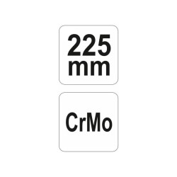 YATO Hosszúcsőrű önzáró fogó 225 mm (YT-2460)