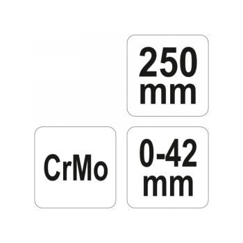 YATO Ívelt önzáró fogó 250 mm CrMo (YT-2473) YATO Ívelt önzáró fogó 250 mm CrMo (YT-2473)