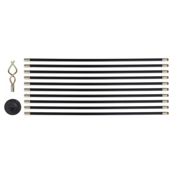 YATO Csőtisztító készlet 12 részes 9,2 m/20 mm (flexibilis rúd 10x93,2 cm) (YT-24980)