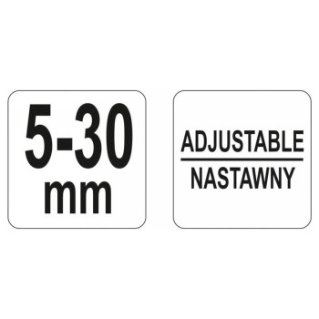 YATO Akkumulátor saru és ablaktörlő kar lehúzó 2 körmös 5-30 mm (YT-25145) YATO Akkumulátor saru és ablaktörlő kar lehúzó 2 körmös 5-30 mm (YT-25145)