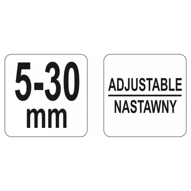 YATO Akkumulátor saru és ablaktörlő kar lehúzó 2 körmös 5-30 mm (YT-25145)