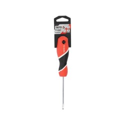 YATO Csavarhúzó lapos 3 x 75 mm mágneses S2 (YT-25901) YATO Csavarhúzó lapos 3 x 75 mm mágneses S2 (YT-25901)