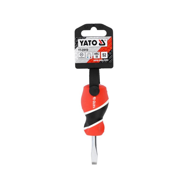 YATO Csavarhúzó lapos 6 x 38 mm mágneses (YT-25910)
