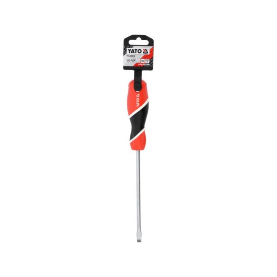 YATO Csavarhúzó lapos 6 x 150 mm mágneses S2 (YT-25912) YATO Csavarhúzó lapos 6 x 150 mm mágneses S2 (YT-25912)