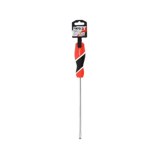 YATO Csavarhúzó lapos 6 x 200 mm mágneses S2 (YT-25913) YATO Csavarhúzó lapos 6 x 200 mm mágneses S2 (YT-25913)