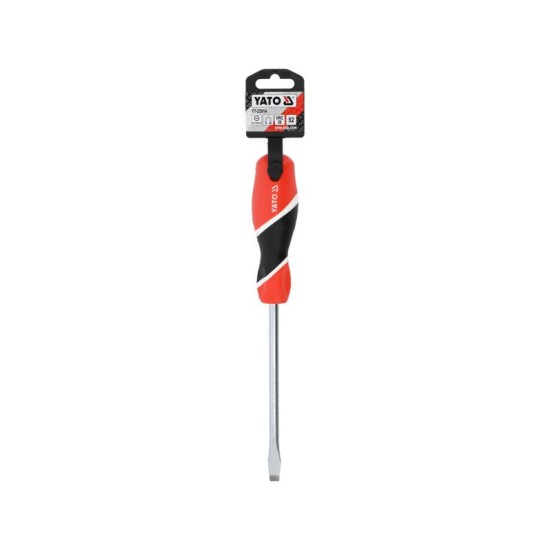 YATO Csavarhúzó lapos 8 x 150 mm mágneses S2 (YT-25914) YATO Csavarhúzó lapos 8 x 150 mm mágneses S2 (YT-25914)