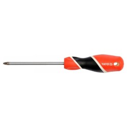 YATO Csavarhúzó PZ2 x 100 mm mágneses S2 (YT-25942) YATO Csavarhúzó PZ2 x 100 mm mágneses S2 (YT-25942)