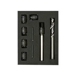 YATO Ponthegesztés fúró - maró készlet 9 részes (YT-28920)